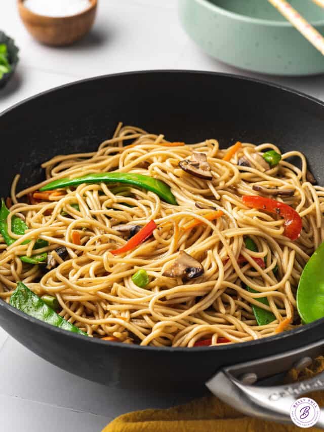 Easy Lo Mein In Minutes Belly Full