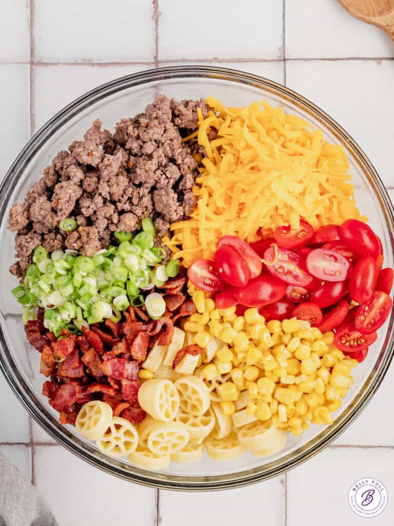 Cowboy Pasta Salad Recipe Belly Full