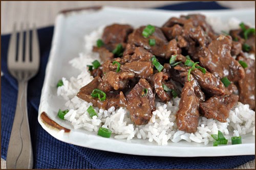 Crock Pot Mongolian Beef Belly Full