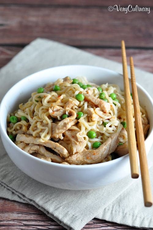 Ramen with Sweet and Sour Pork