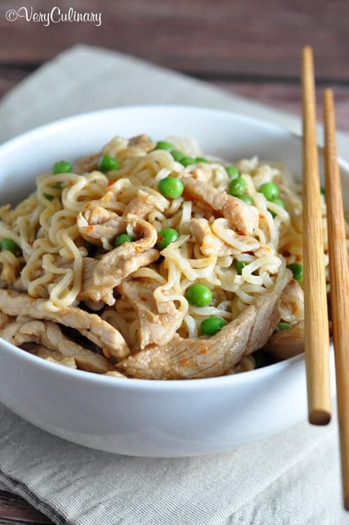 Ramen with Sweet and Sour Pork