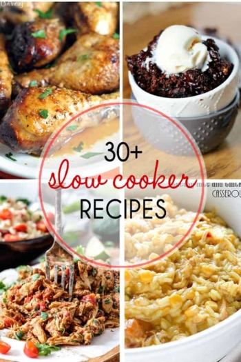 30+ Slow Cooker Recipes