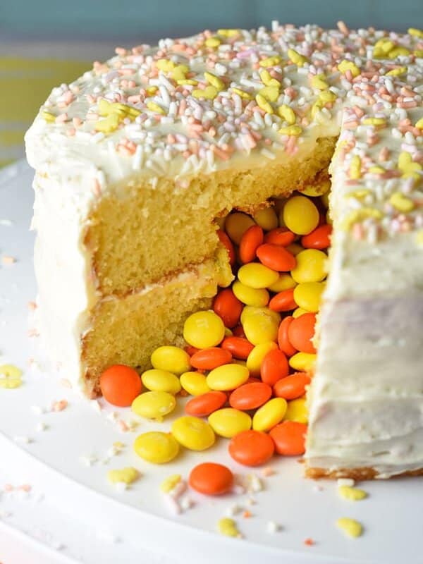 pinata cake split open