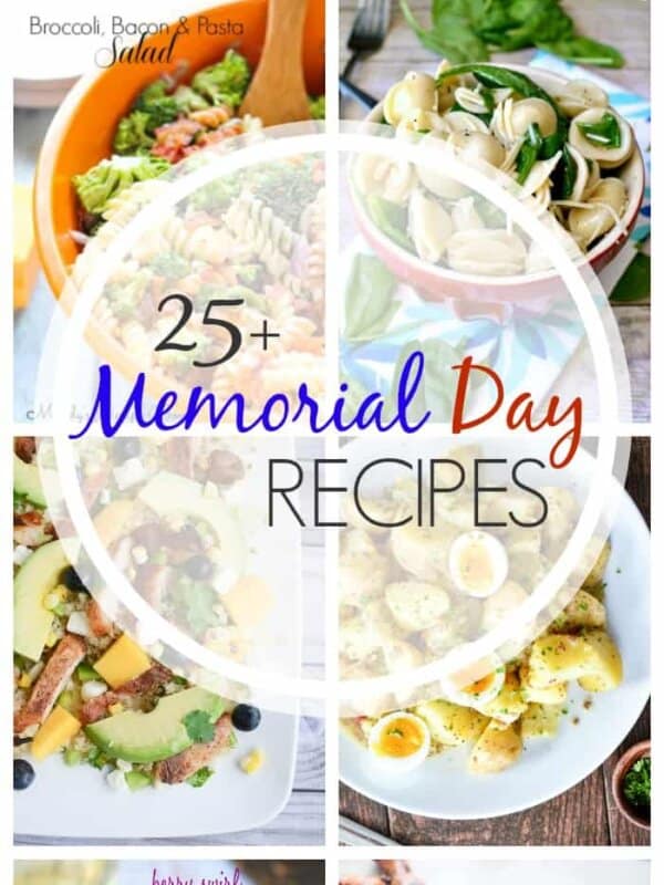 A collection of recipes perfect for the Memorial Day Holiday!