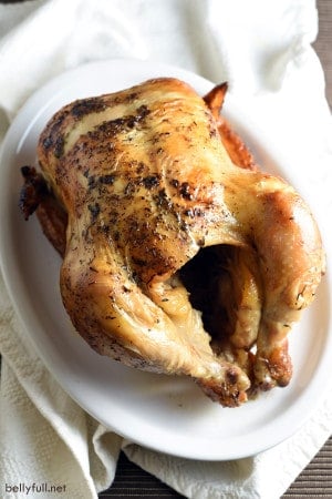 Slow Cooker Whole Chicken - Belly Full