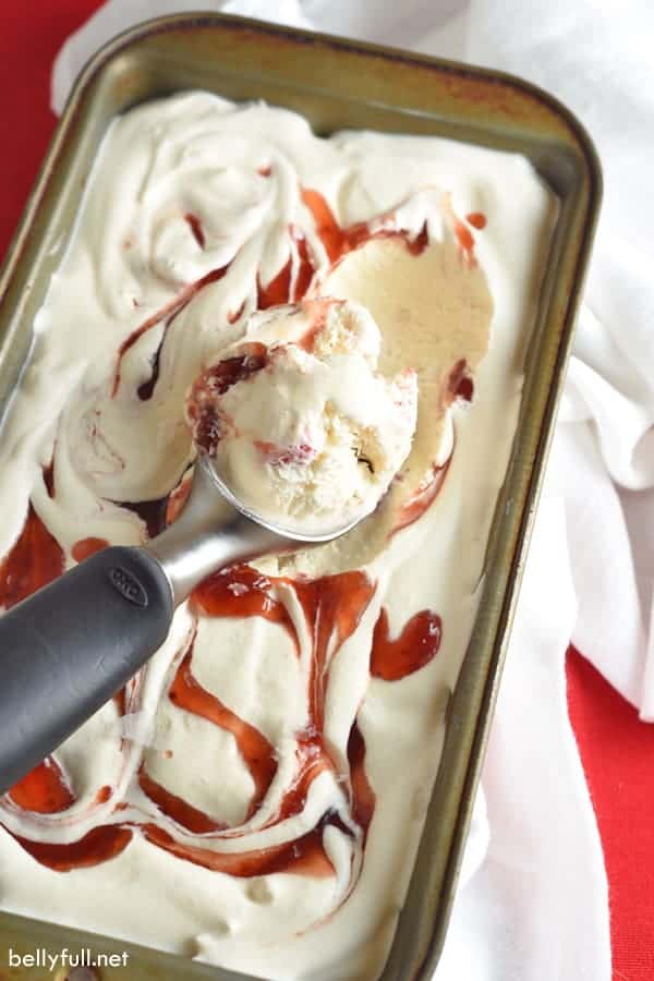 NoChurn Strawberry Ice Cream Belly Full