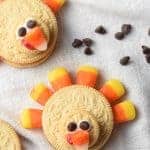 Oreo Turkeys are the cutest Thanksgiving treat! No oven required and they take only minutes to make!