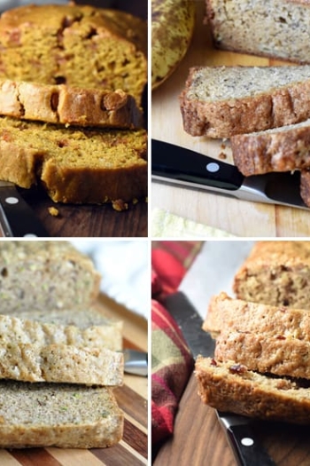 This A-Z Quick Bread is an easy, portable, and versatile quick bread, which makes 2 loaves so you can freeze the other for later. The combinations are endless, so it becomes a different cake every time!