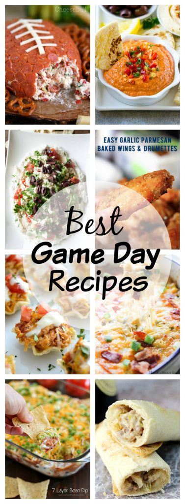 Over 20 Game Day Recipes