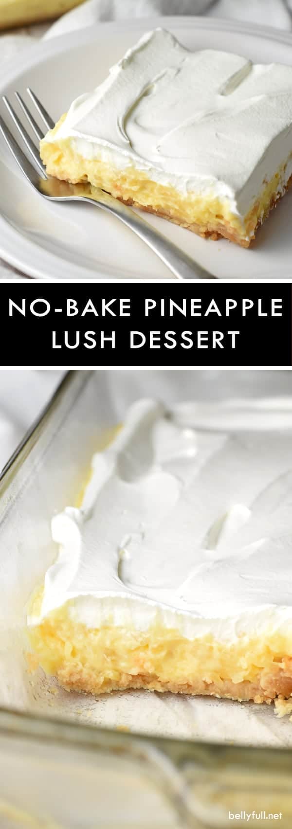NoBake Pineapple Lush Dessert