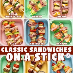 Pinterest image for Classic Sandwiches On A Stick