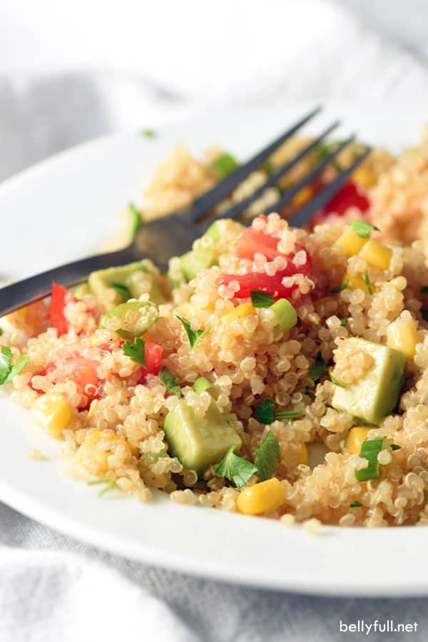 Toasted Quinoa Salad