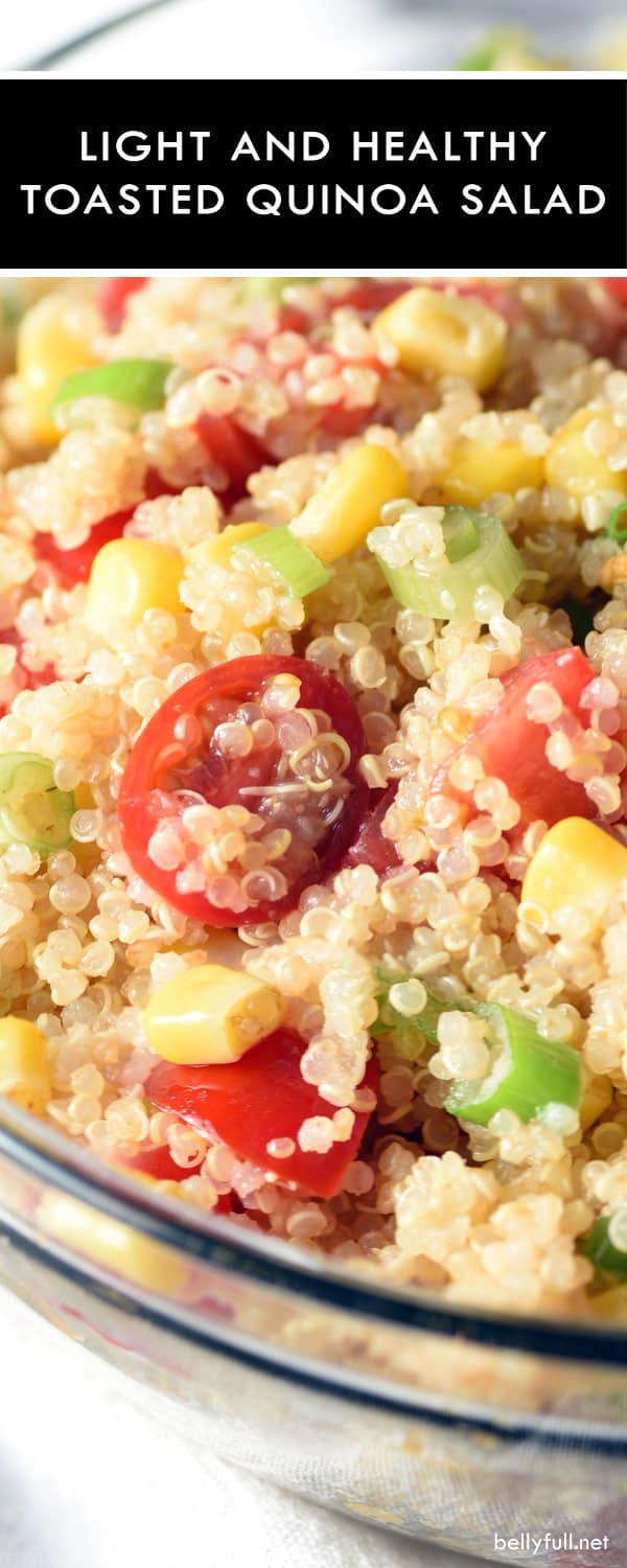 Toasted Quinoa Salad