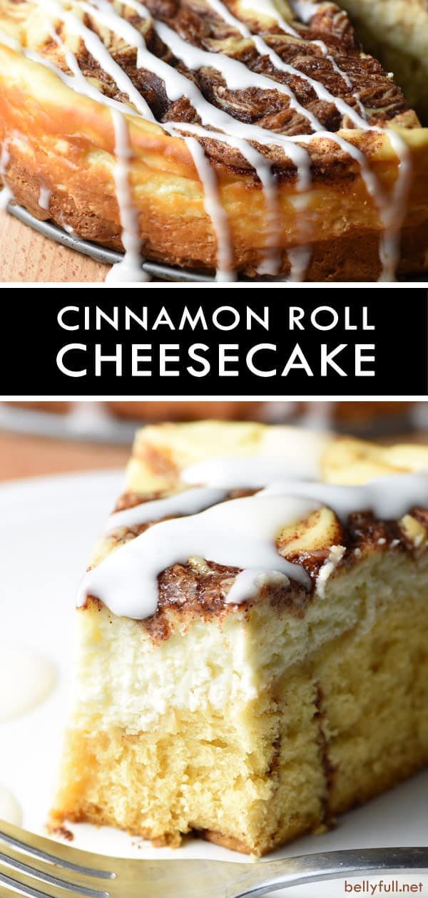 Cinnamon Roll Cheesecake Belly Full