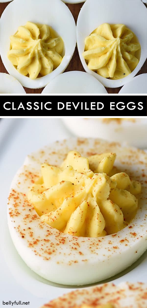 Classic Deviled Eggs Belly Full