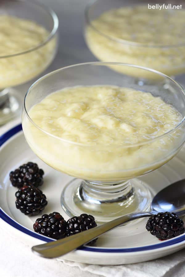 Easy Homemade Tapioca Pudding - Belly Full