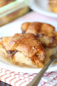 Easy Peach Dumplings - Belly Full