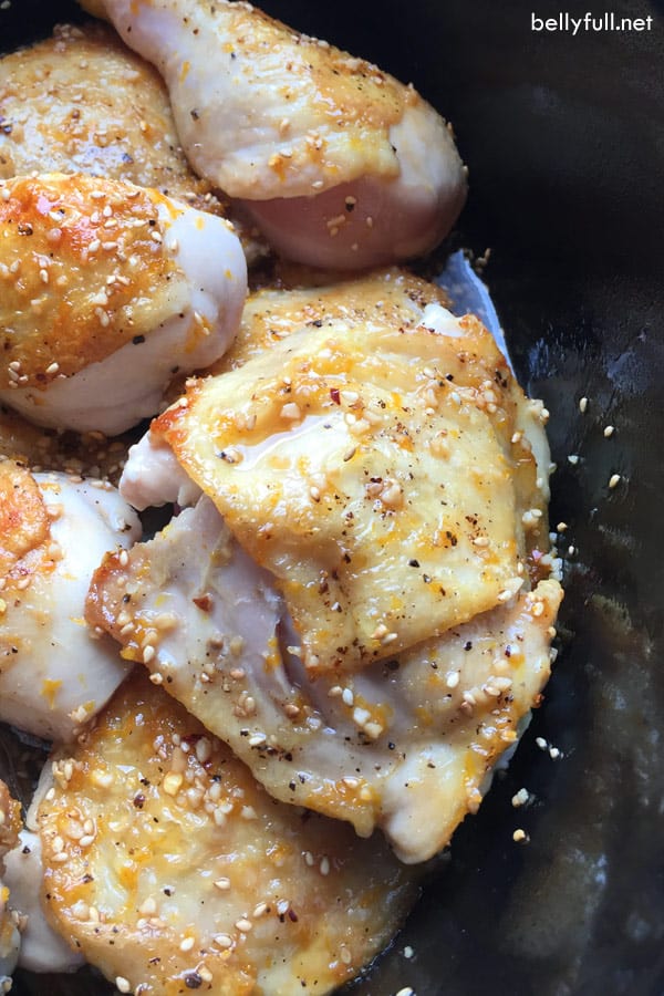 Slow Cooker HoneySoy Chicken Drumsticks