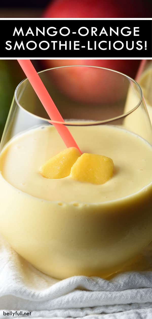 Easy Mango Orange Smoothie