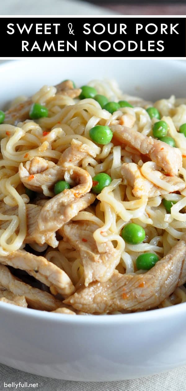 Ramen with Sweet and Sour Pork