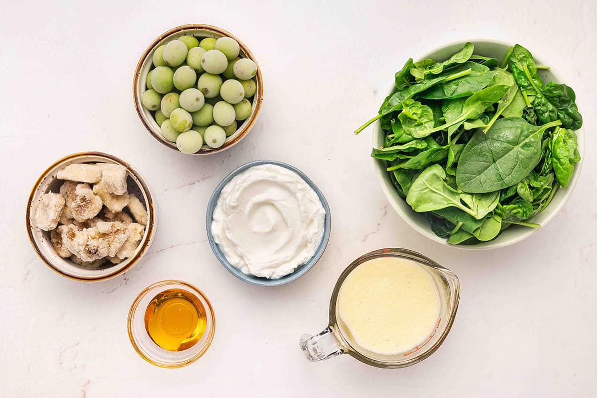 Green smoothie ingredients