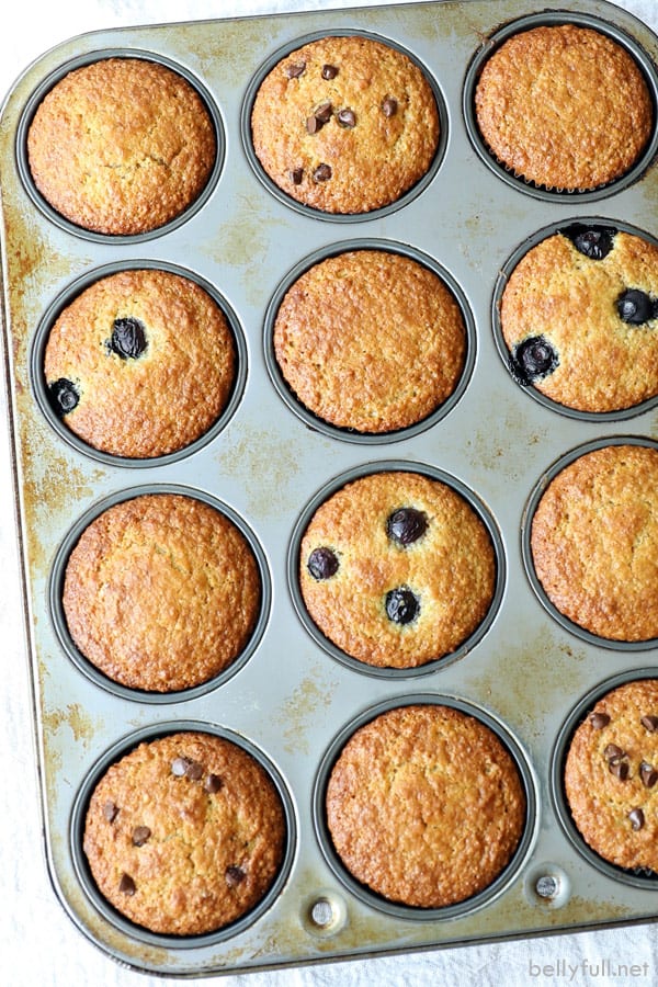 Bran Cereal Muffins in muffin tin