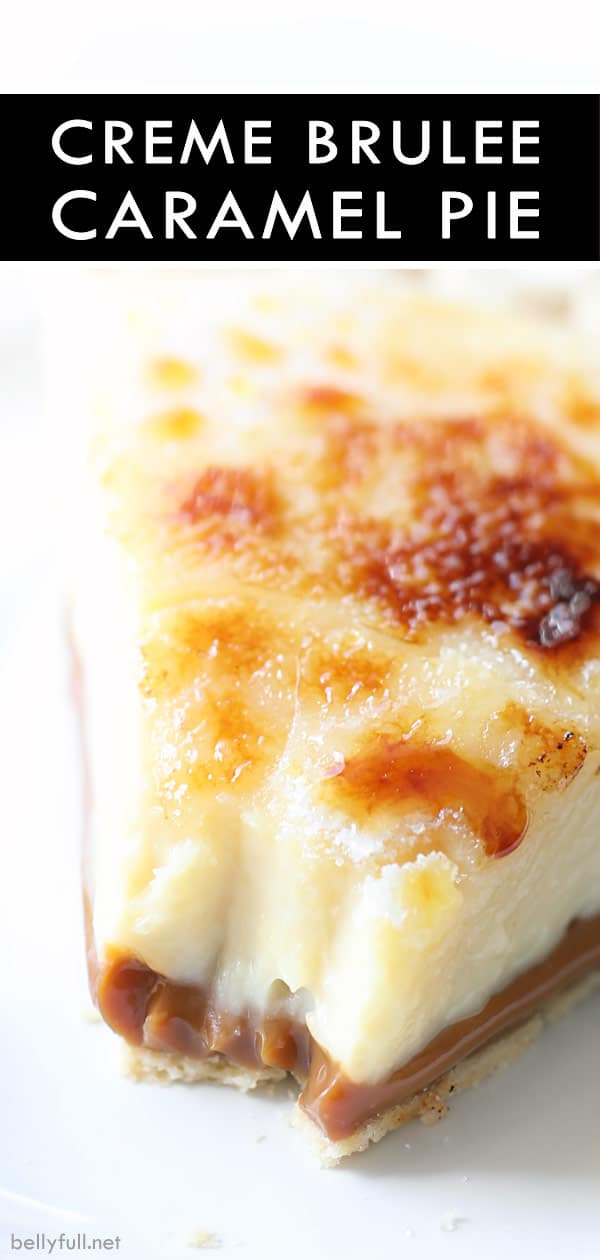 Caramel Creme Brulee Pie Belly Full