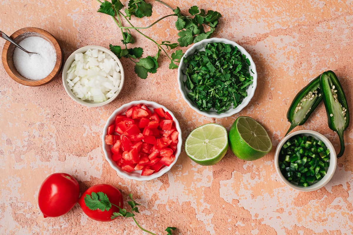 pico de gallo ingredients