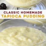 long pin for homemade tapioca pudding