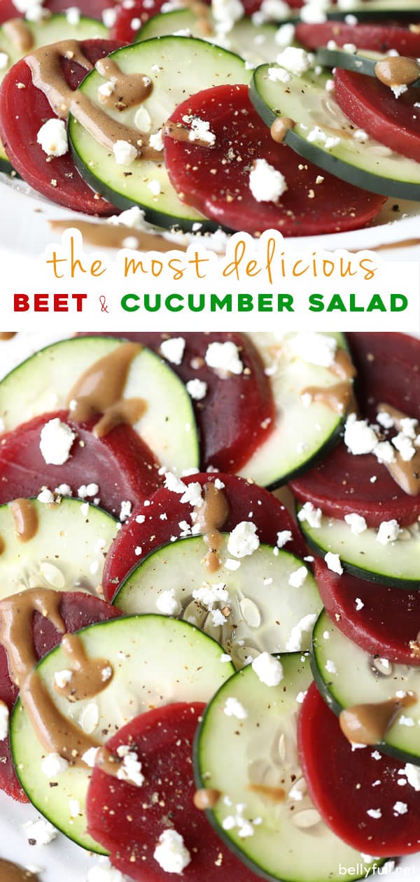 Beet & Cucumber Salad Recipe Belly Full