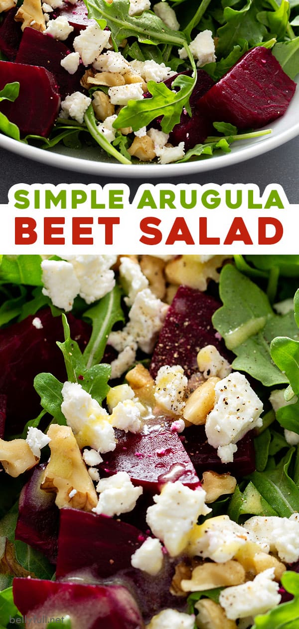 Arugula Beet Salad Belly Full