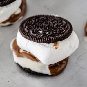 smores made with oreo cookies
