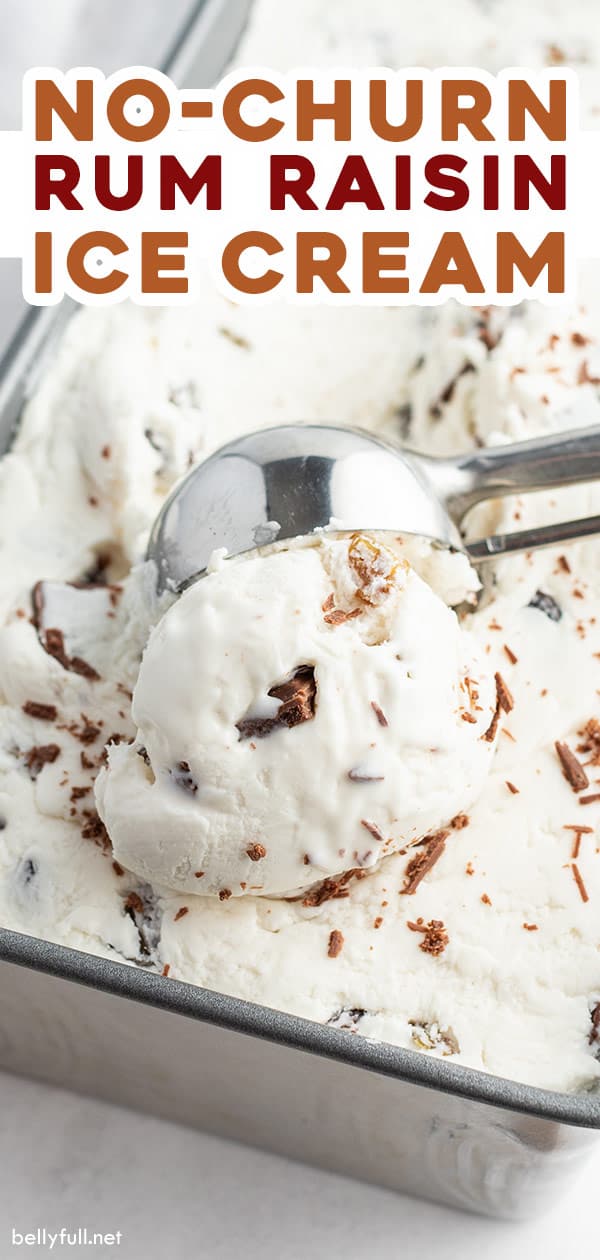 pin for rum raisin ice cream recipe