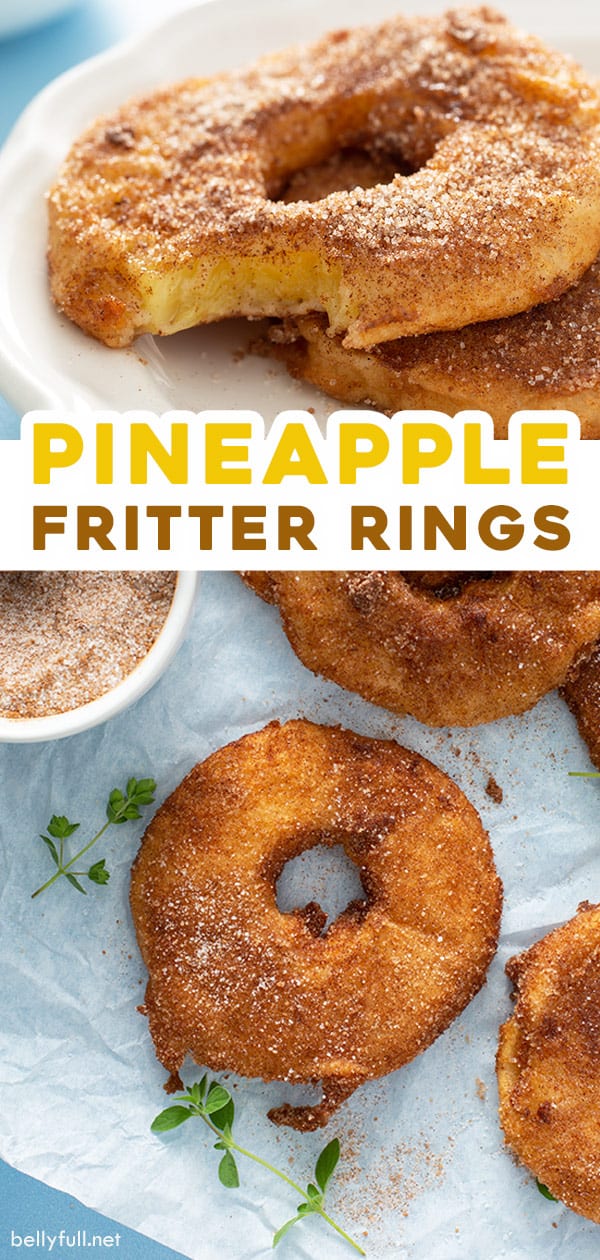 Pineapple Fritter Rings Belly Full