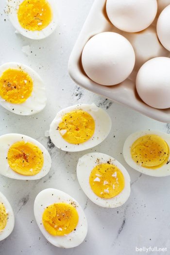 How To Make Perfect Hard Boiled Eggs - Belly Full