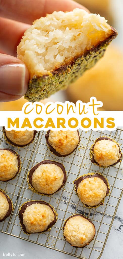 2 picture pin for macaroon cookies