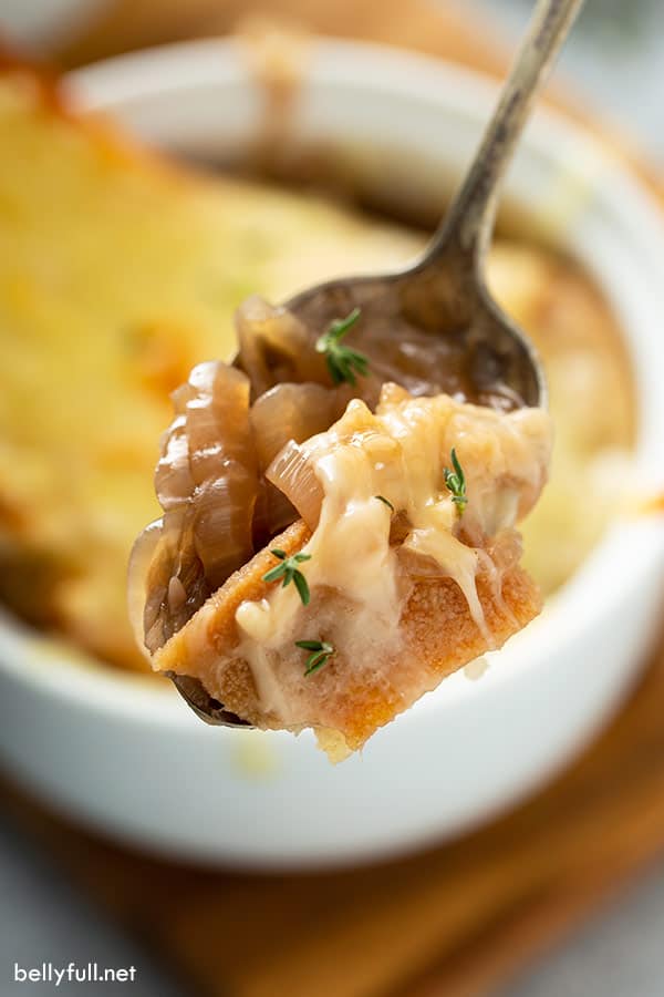 {Best Ever} French Onion Soup - Belly Full