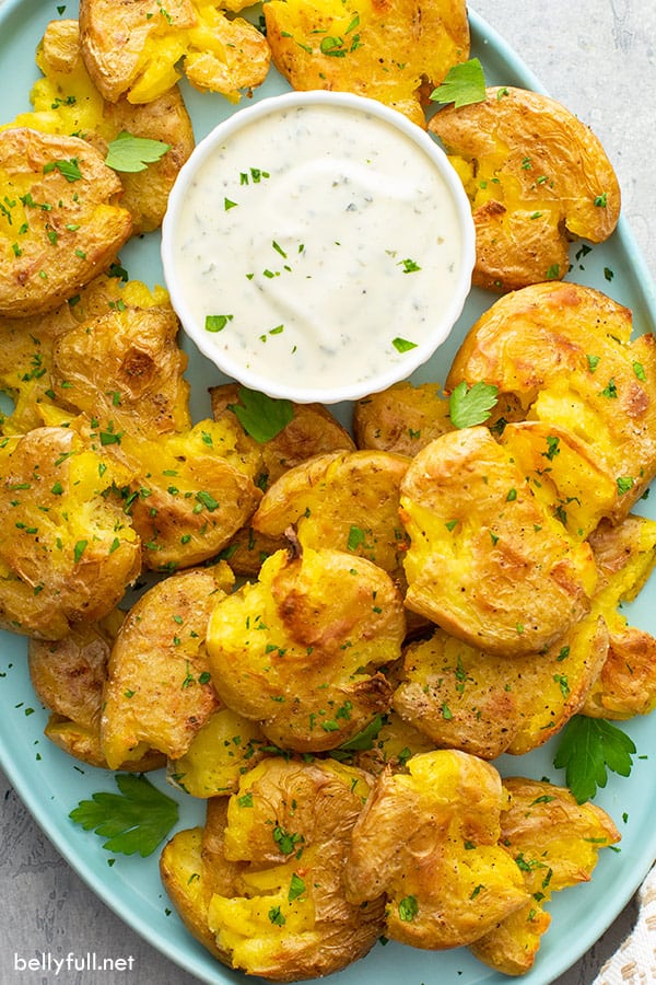 TikTok's Crispy Smashed Potatoes Recipe with Photos