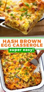Hash Brown Egg Casserole - Belly Full