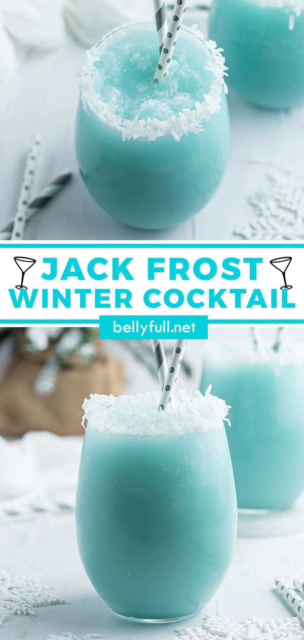 Jack Frost Winter Cocktail Belly Full