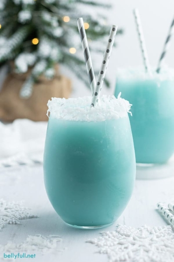 Jack Frost Winter Cocktail - Belly Full