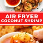 2 picture pin for air fryer coconut shrimp