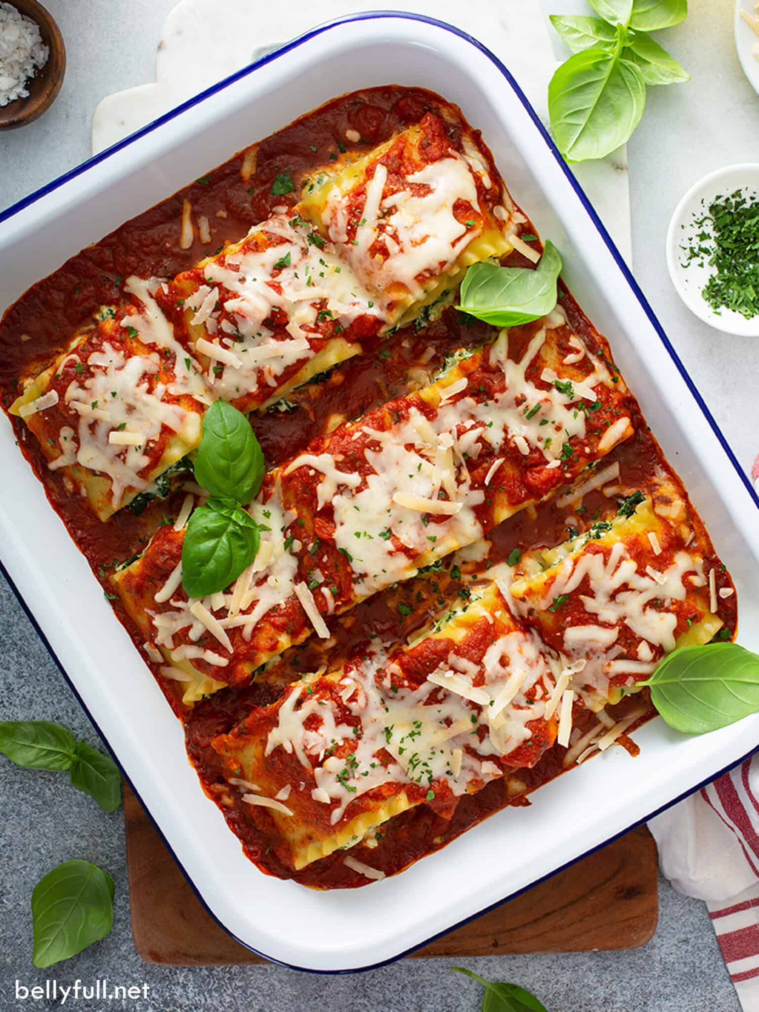 Lasagna Roll Ups - Belly Full