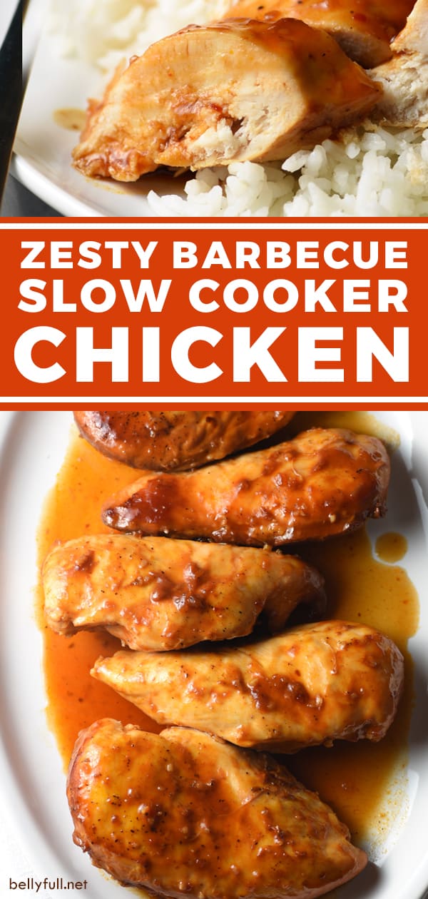 Slow Cooker Barbecue Chicken Belly Full