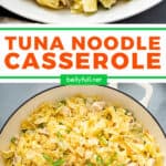 2 picture pin for tuna noodle casserole