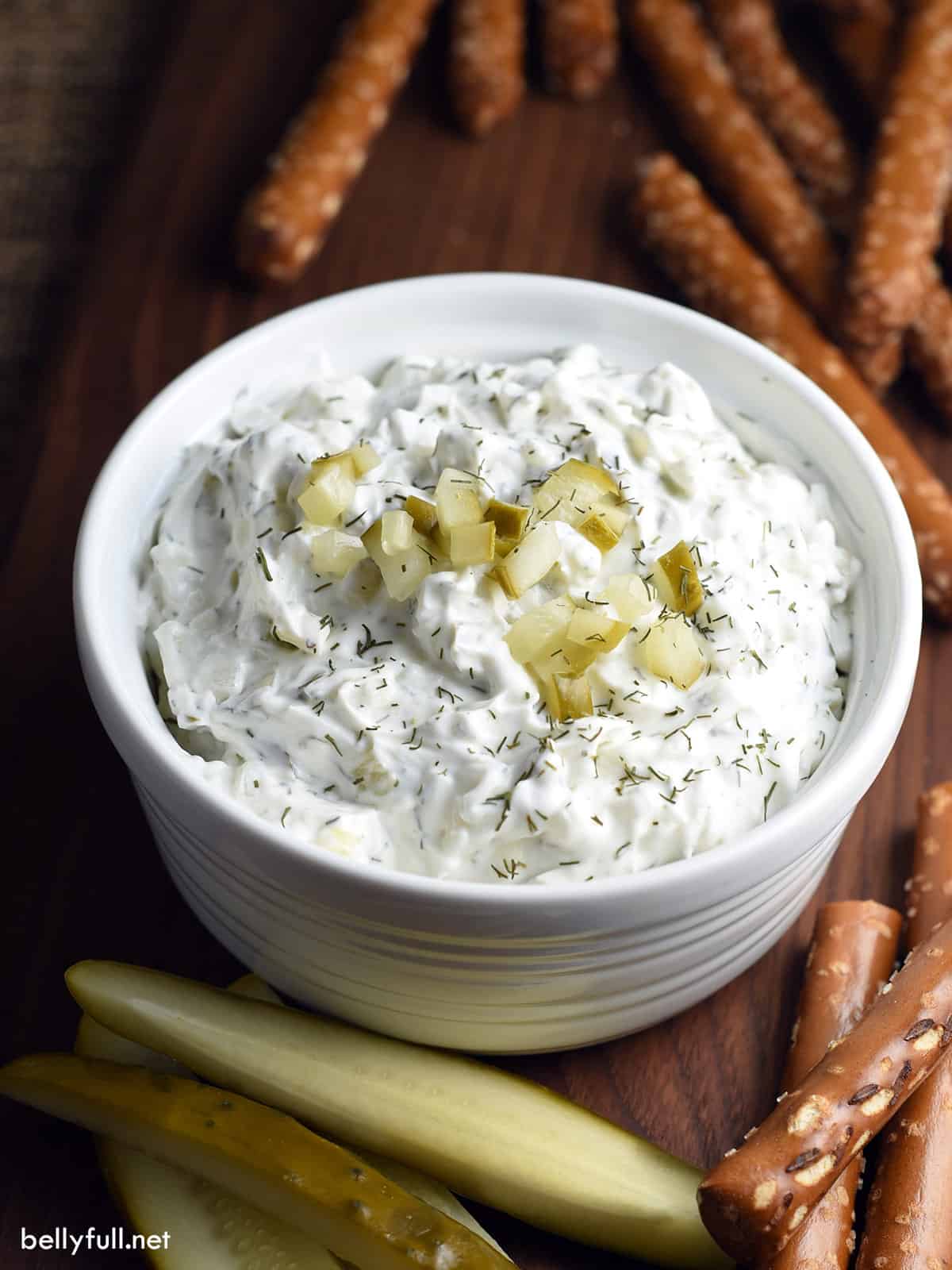 Dill Pickle Dip Belly Full