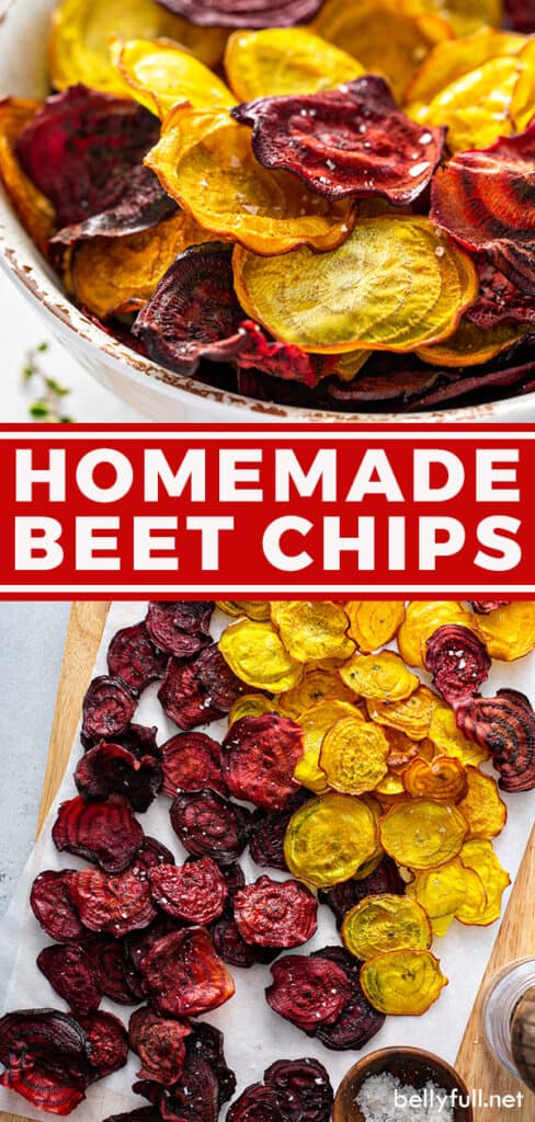 pin for homemade beet chips