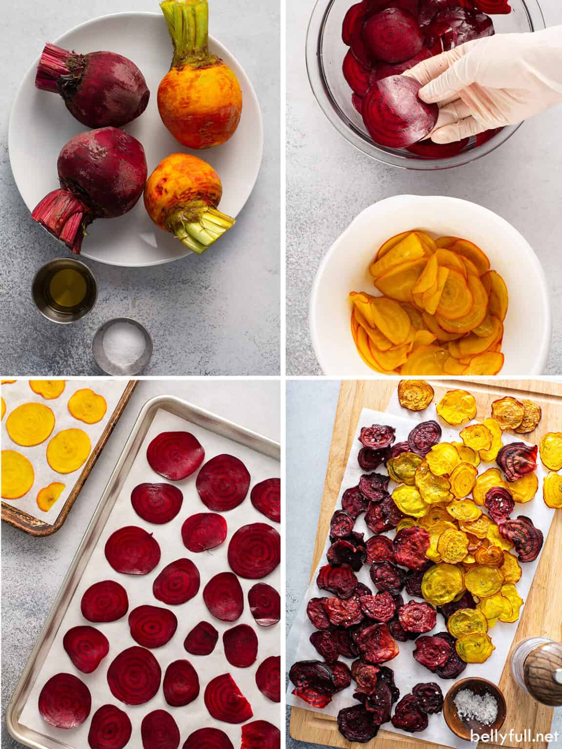 Baked Beet Chips Recipe {Crispy and Delicious!} Belly Full