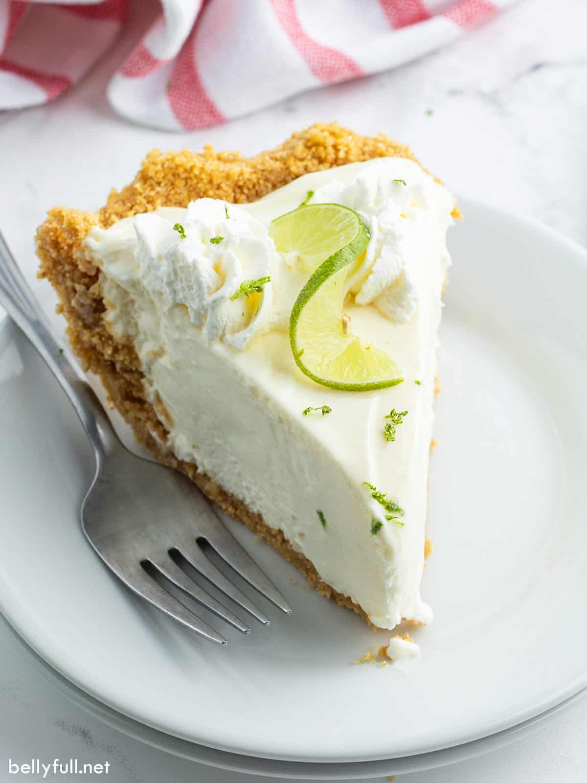 Easy Key Lime Pie Recipe {only 6 Ingredients And No Bake } Belly Full