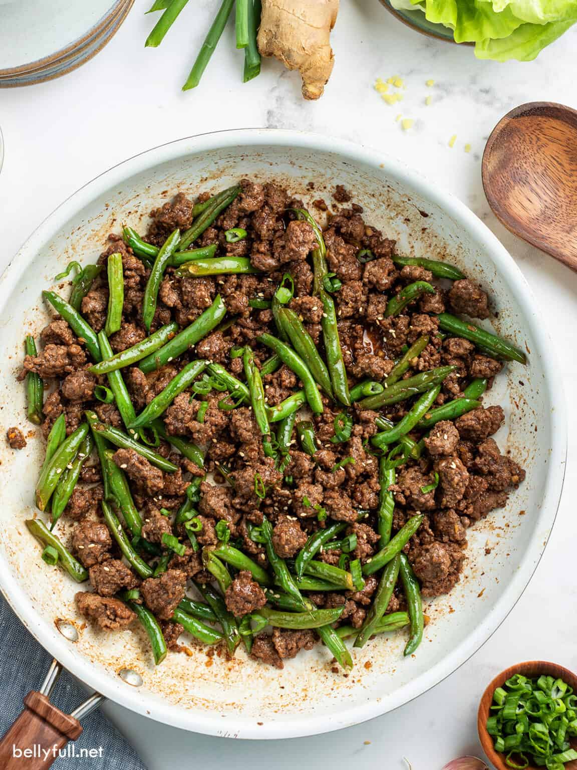 Cheater Korean Ground Beef Recipe Belly Full